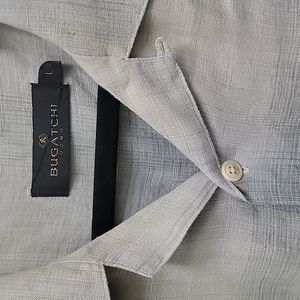 Bugatchi Uom short sleeve shirt, size L, perfect condition.